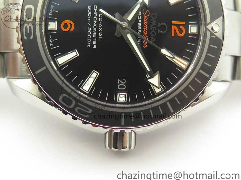 0110 Planet Ocean Professional Ceramic Bezel 42mm 1:1 VSF Best Edition Orange Markers A8500 Super Clone (2 Straps) Comfortable 8053